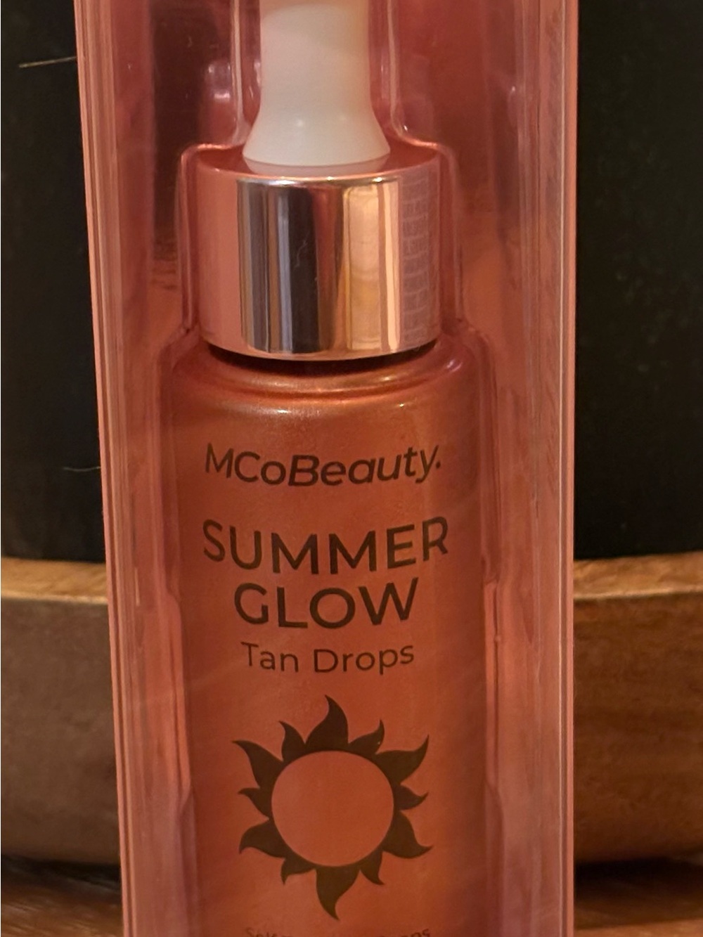 MCoBeauty Summer Glow Tan Drops — Warm Copper Glow